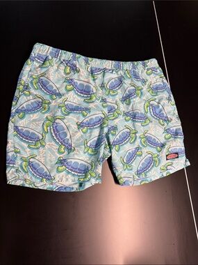 Men’s Vineyard Vines Turtle Swim Trunks - XL
